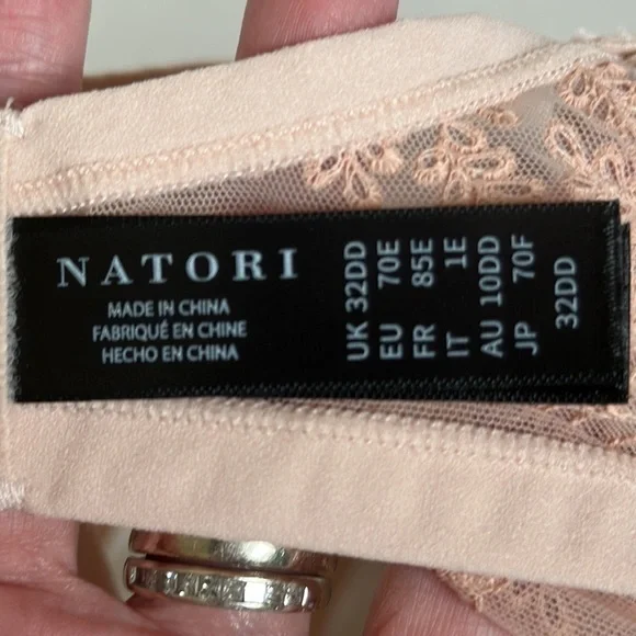 NATORIFRAME CONTOUR UNDERWIRE BRA size 32DD NWT